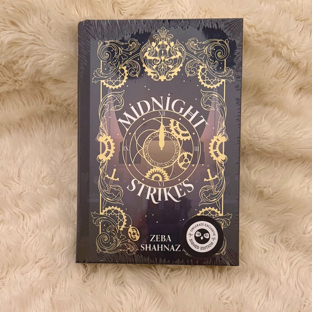 OWLCRATE Signed (& Sealed) Midnight Strikes by Zeba Shahnaz